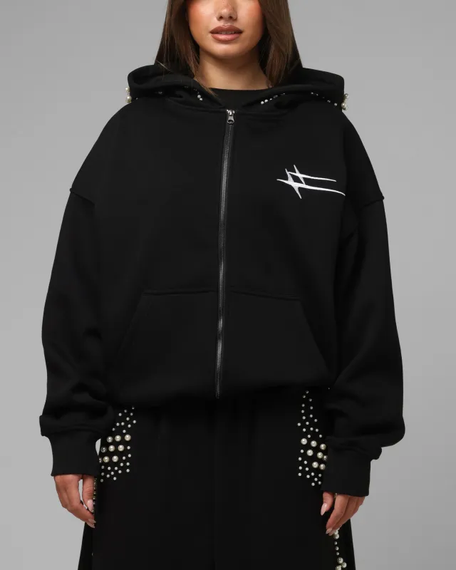 Loiter Pearl Zip Hoodie Black sold by Culture Kings