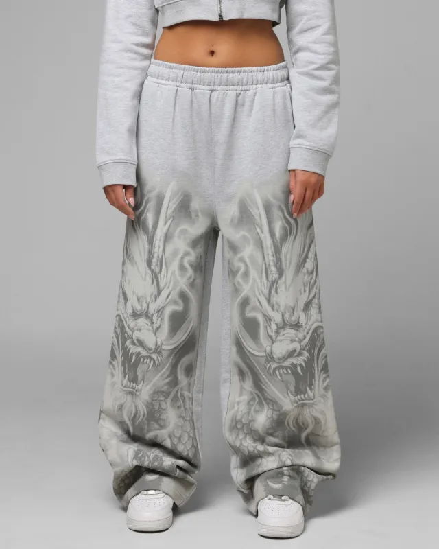 Loiter Women's Drako Sweatpants Grey Marle made by Culture Kings