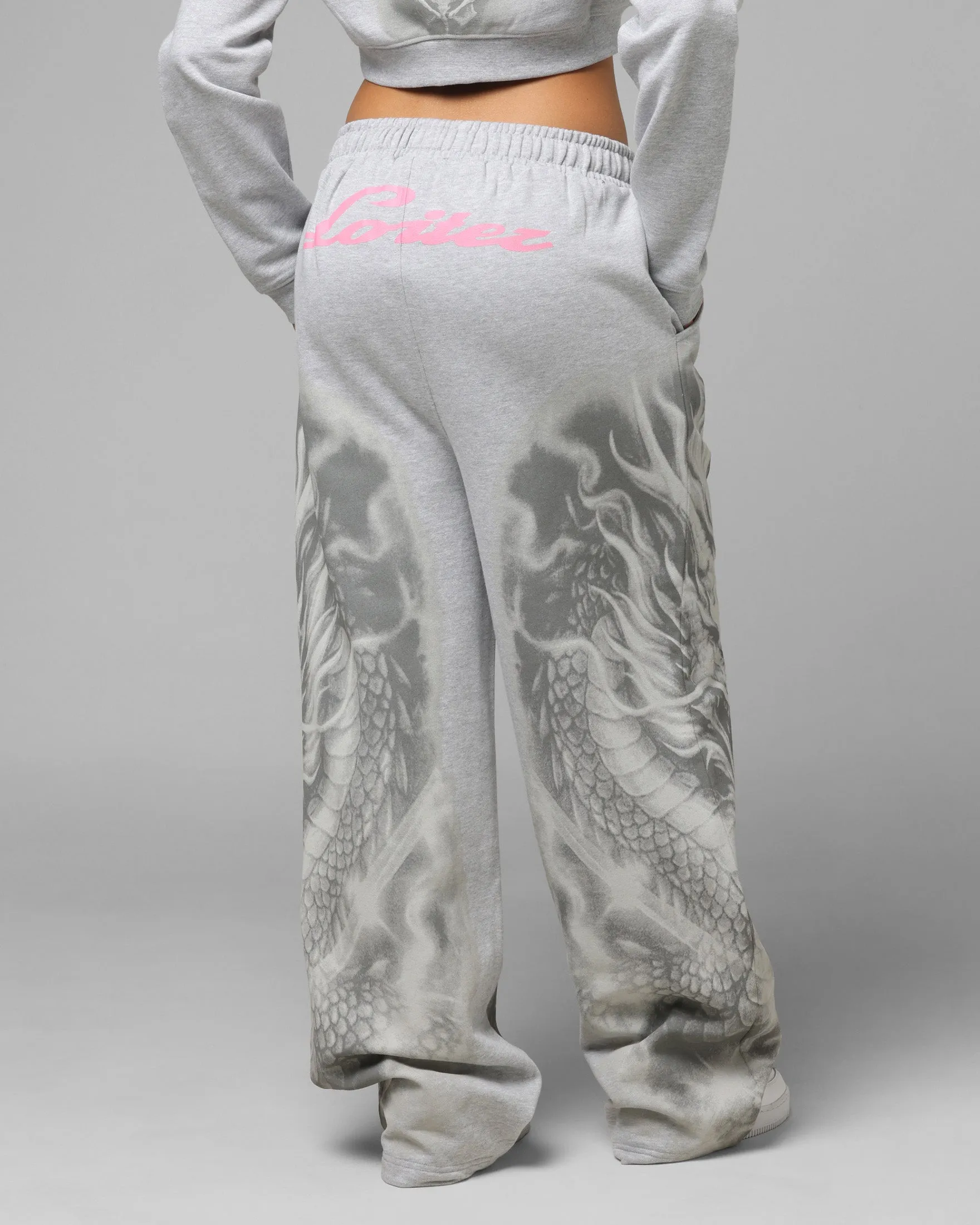 Loiter Women's Drako Sweatpants Grey Marle sold by Culture Kings product image thumbnail 5