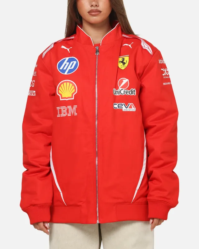 Puma X Scuderia Ferrari Replica Racing Jacket Red sold by Culture Kings