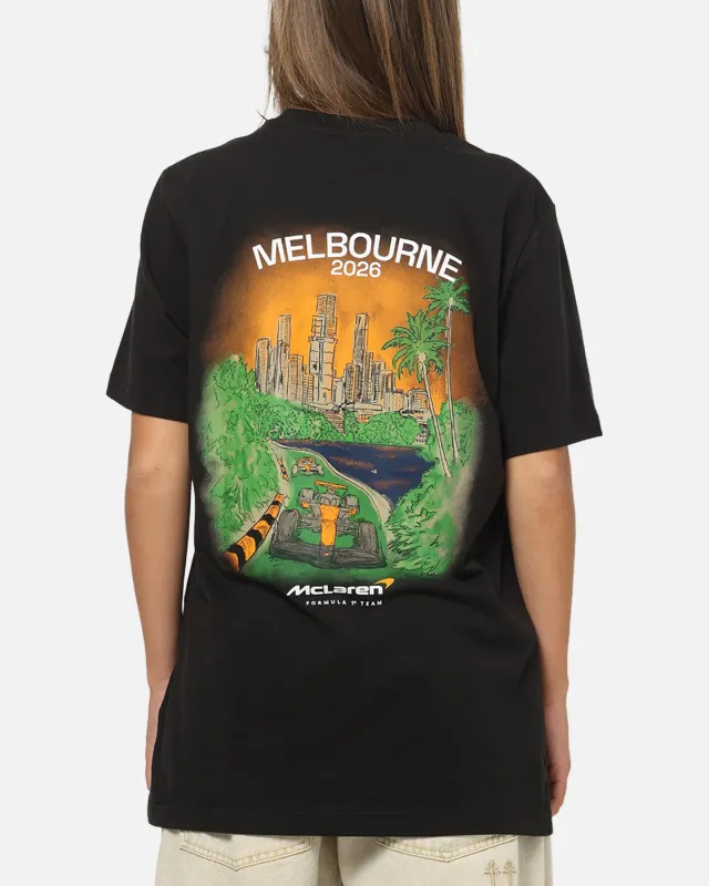 Puma X Mclaren Melbourne T-Shirt Black made by Puma
