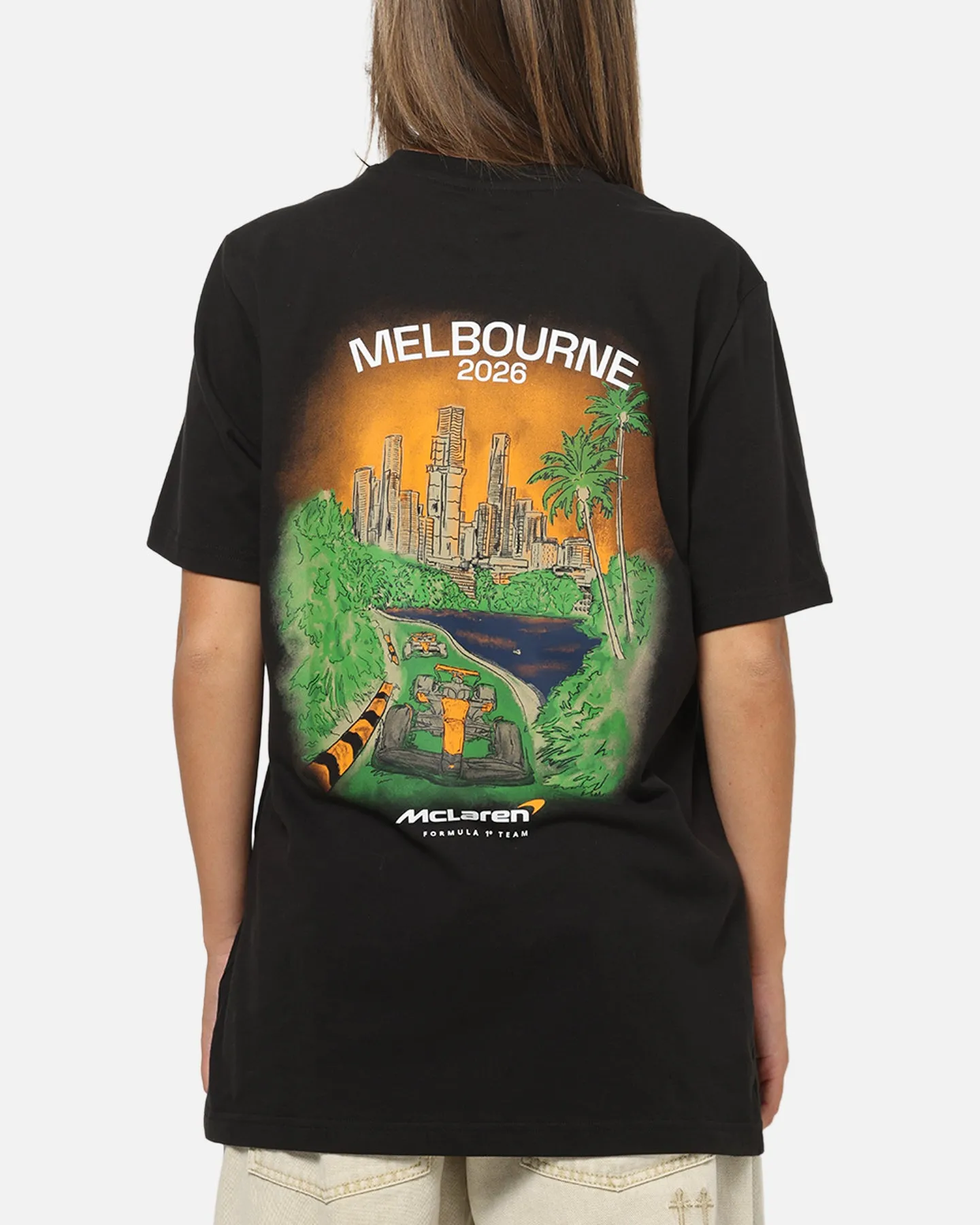 Puma X Mclaren Melbourne T-Shirt Black sold by Culture Kings