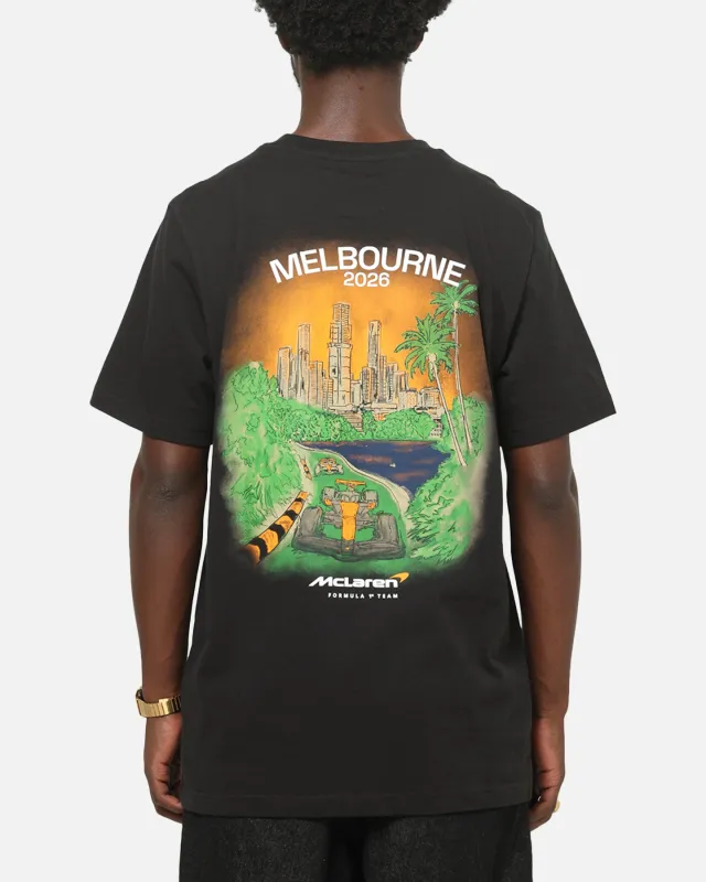 Puma X Mclaren Melbourne T-Shirt Black sold by Culture Kings