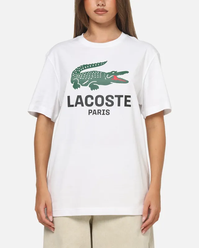 Lacoste Originals Croc Graphic T-Shirt White made by Lacoste