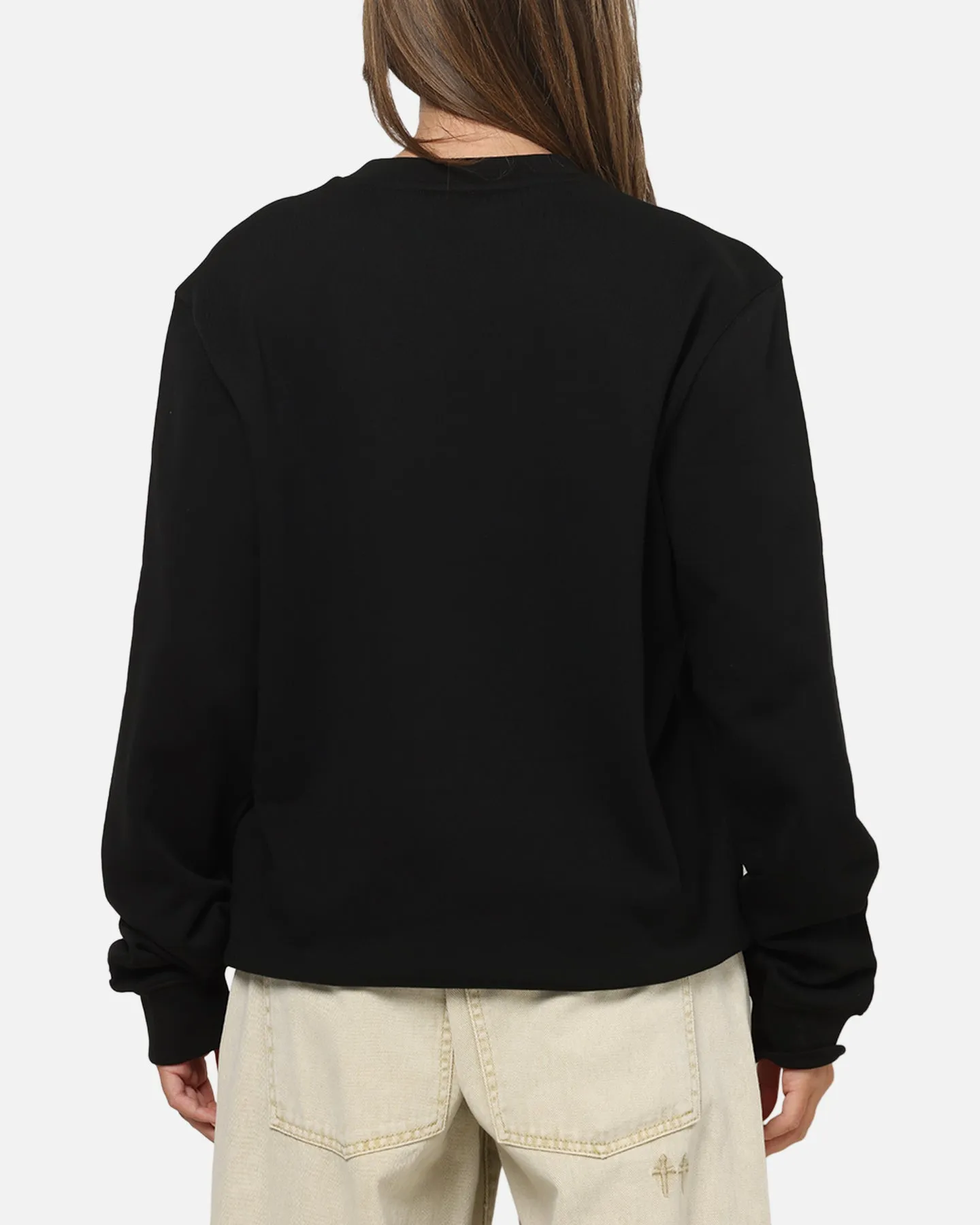 Lacoste Originals Croc Graphic Crewneck Black sold by Culture Kings product image thumbnail 3
