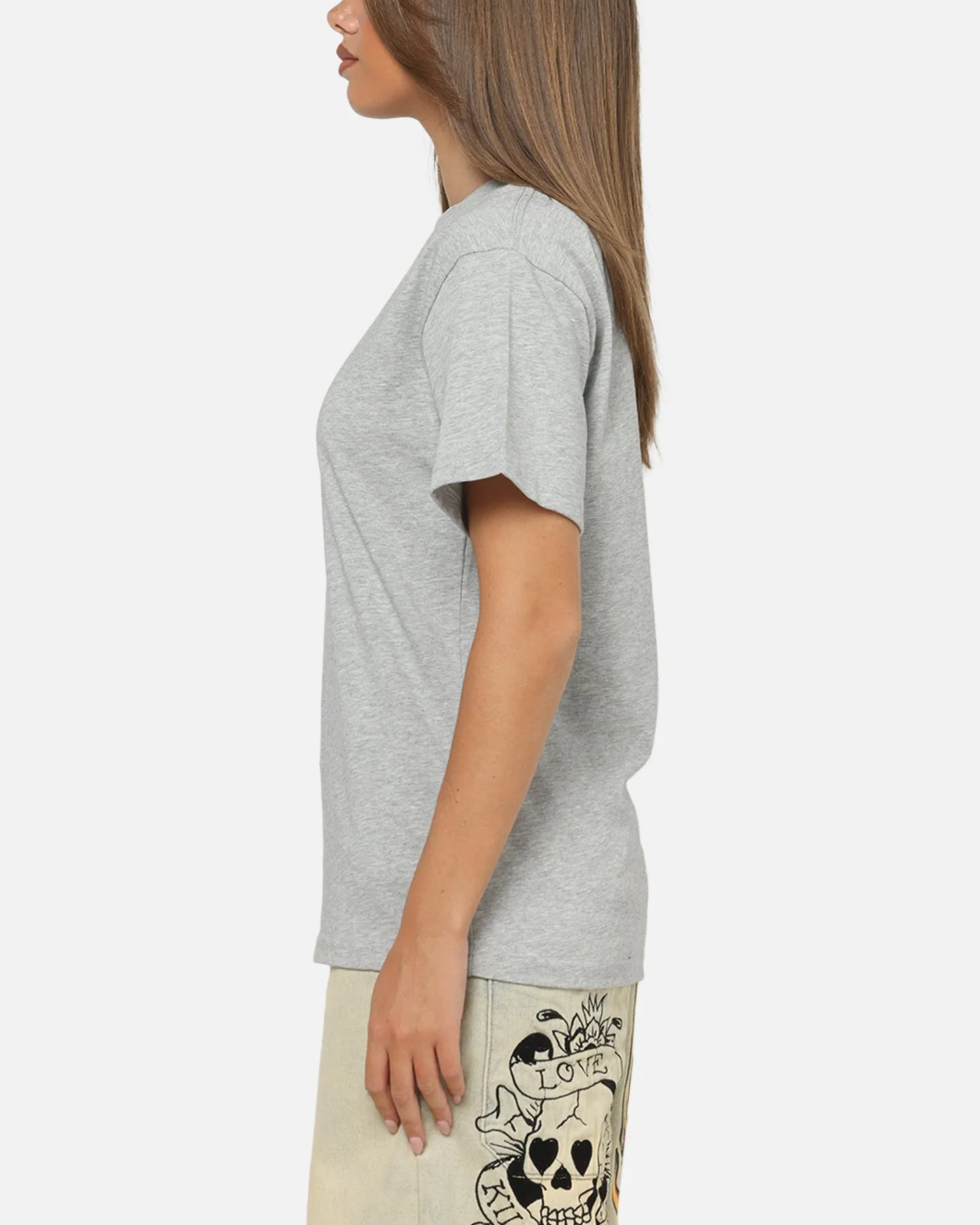 Ed Hardy Venom Fitted T-Shirt Grey Marle sold by Culture Kings product image thumbnail 5