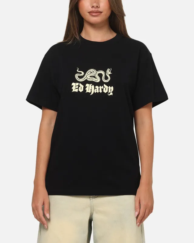 Ed Hardy Venom Fitted T-Shirt Black sold by Culture Kings