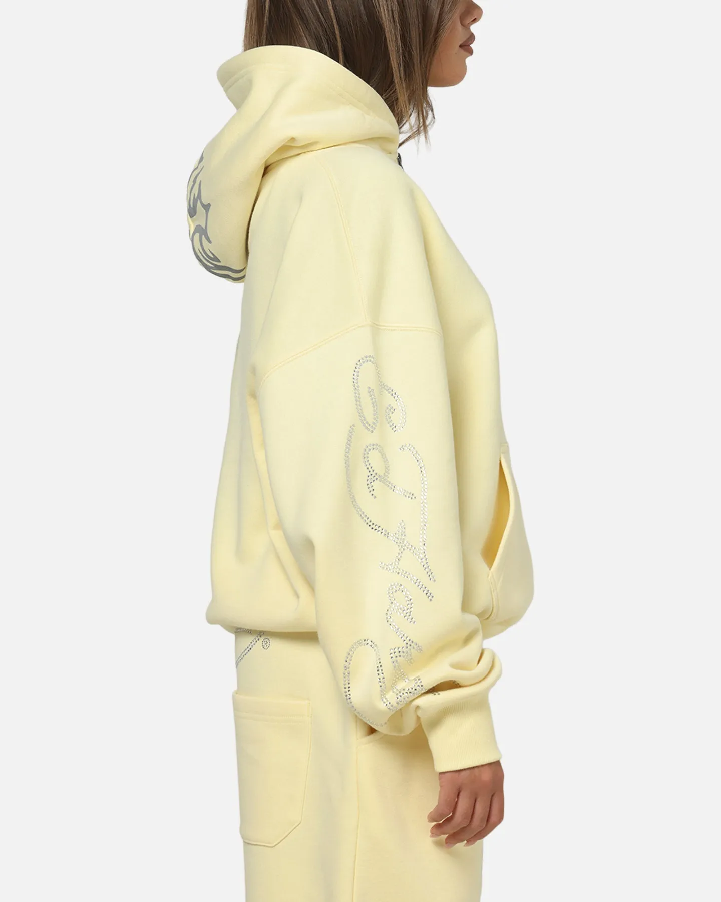 Ed Hardy Trinity Zip Hoodie Butter Yellow sold by Culture Kings product image thumbnail 5