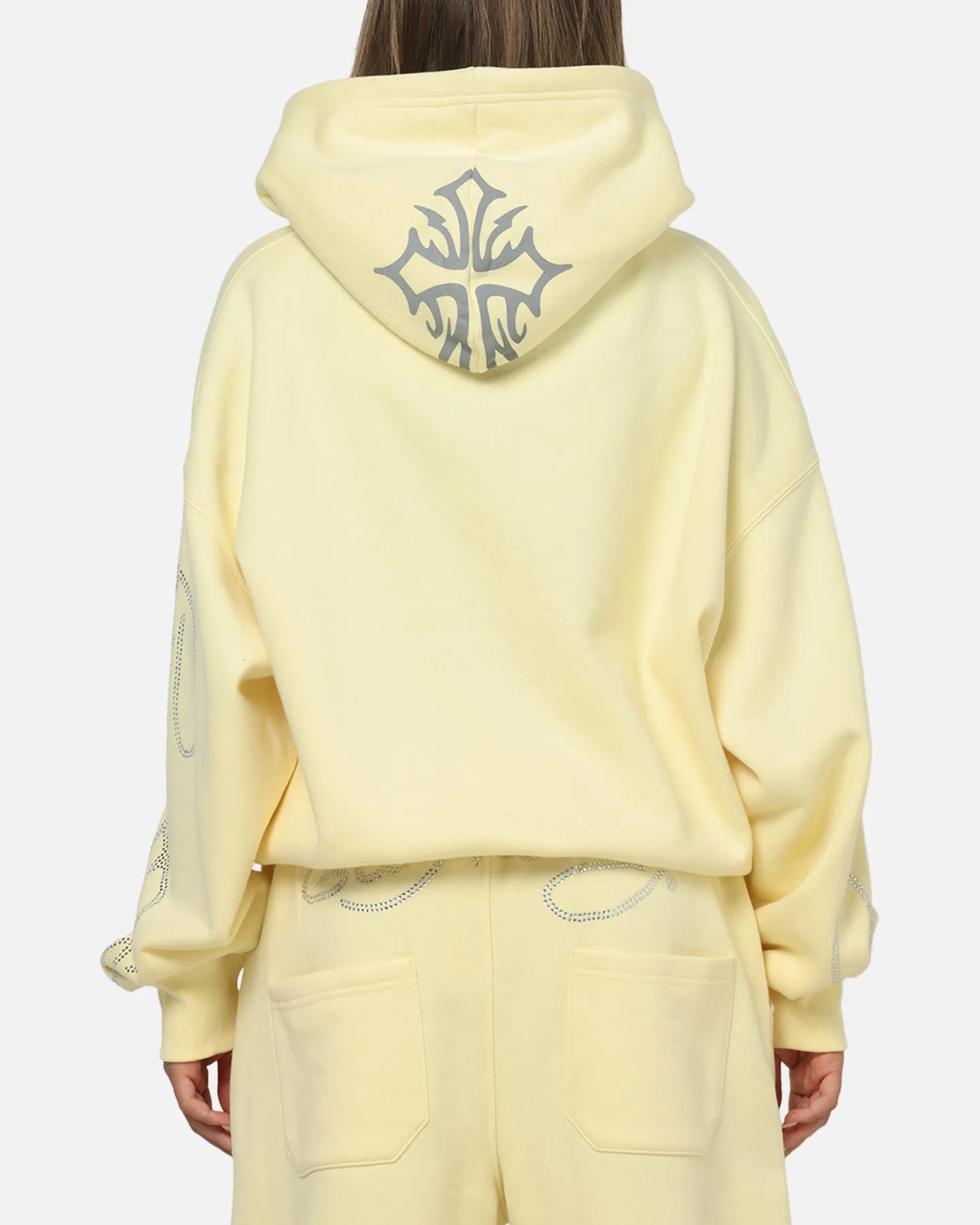 Ed Hardy Trinity Zip Hoodie Butter Yellow sold by Culture Kings product image thumbnail 2