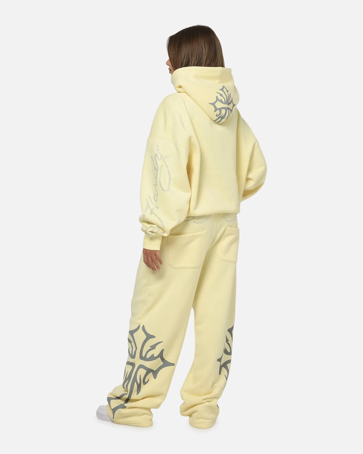 Ed Hardy Trinity Zip Hoodie Butter Yellow sold by Culture Kings product image thumbnail 4