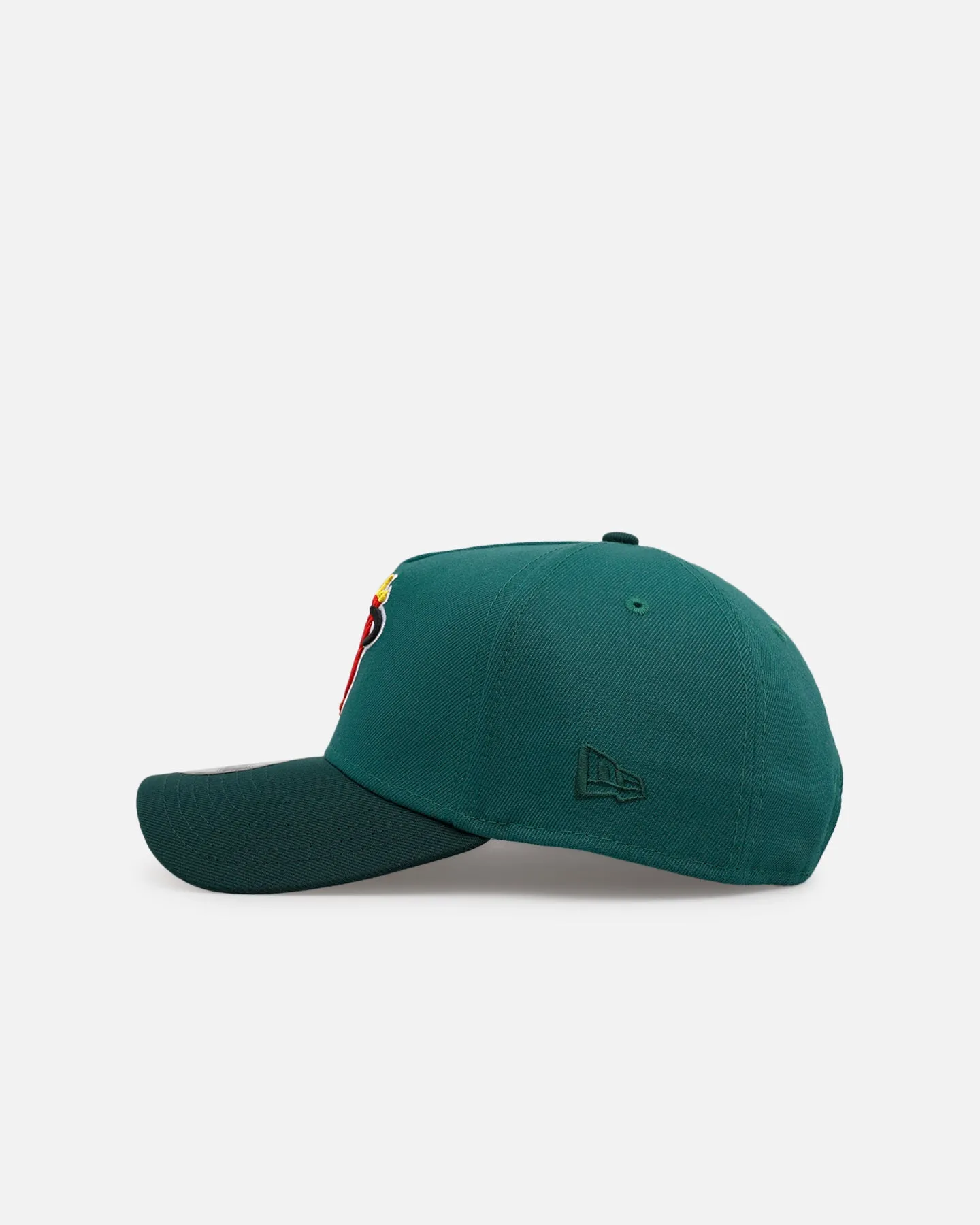 New Era Miami Heat 'Citrus 2.0' 9FORTY A-Frame Snapback Dark Green/Orange sold by Culture Kings product image thumbnail 4