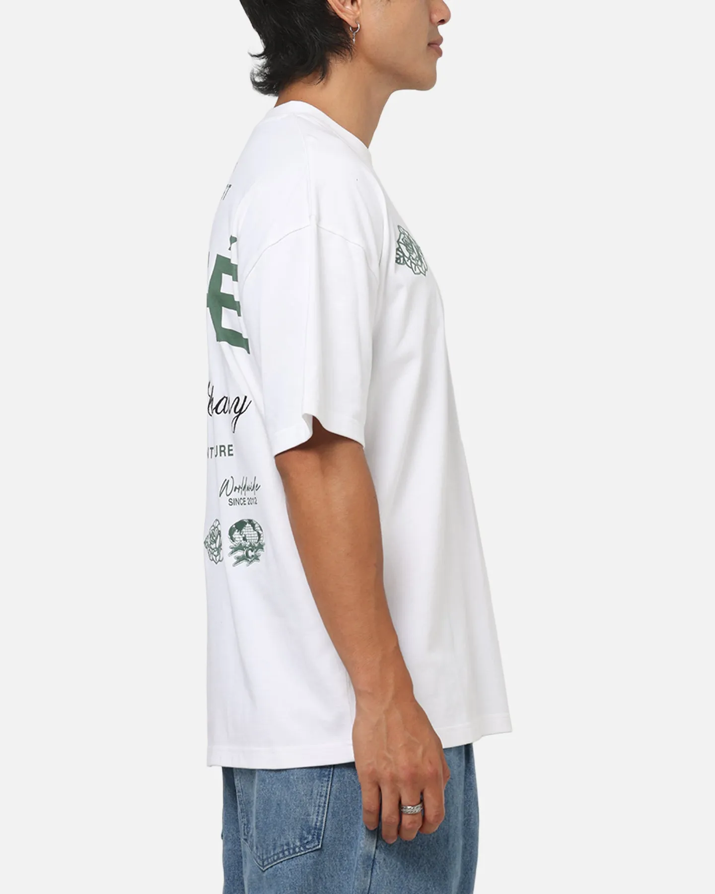 Carre CC T-Shirt White sold by Culture Kings product image thumbnail 5