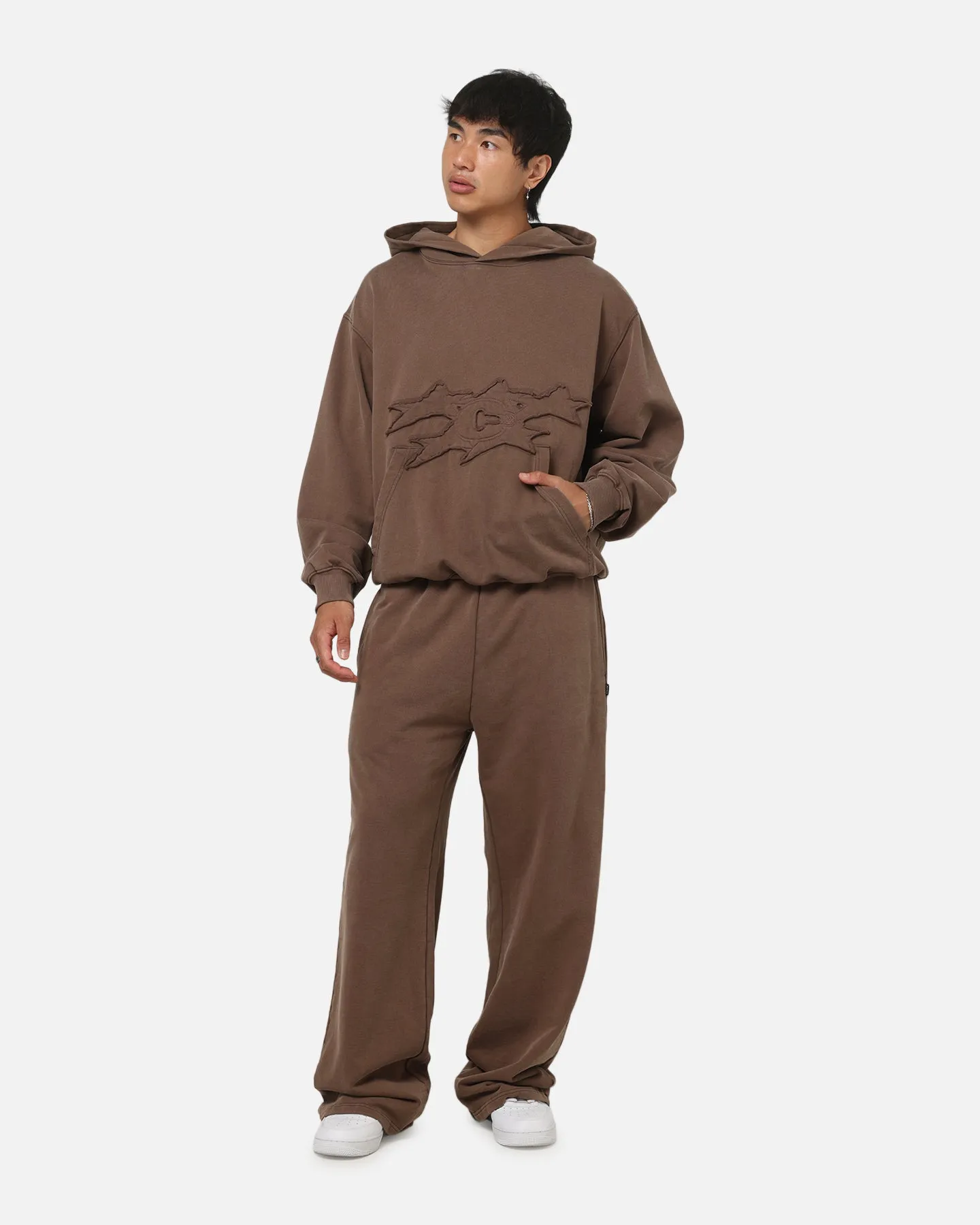 Carre Prime Trackpants Washed Brown sold by Culture Kings product image thumbnail 2