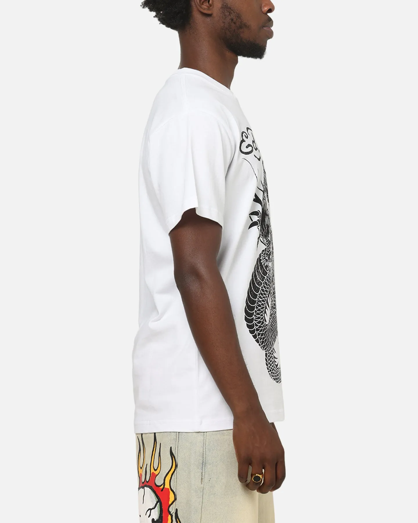 Ed Hardy Euro Fitted T-Shirt White sold by Culture Kings product image thumbnail 4