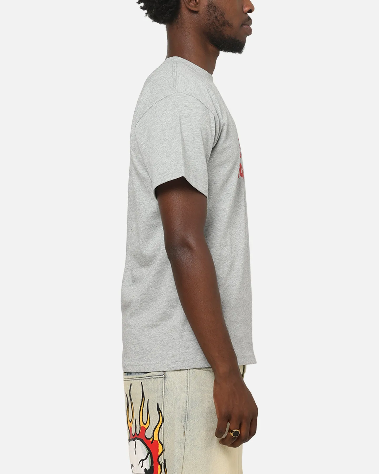 Ed Hardy Venom Fitted T-Shirt Grey Marle sold by Culture Kings product image thumbnail 4