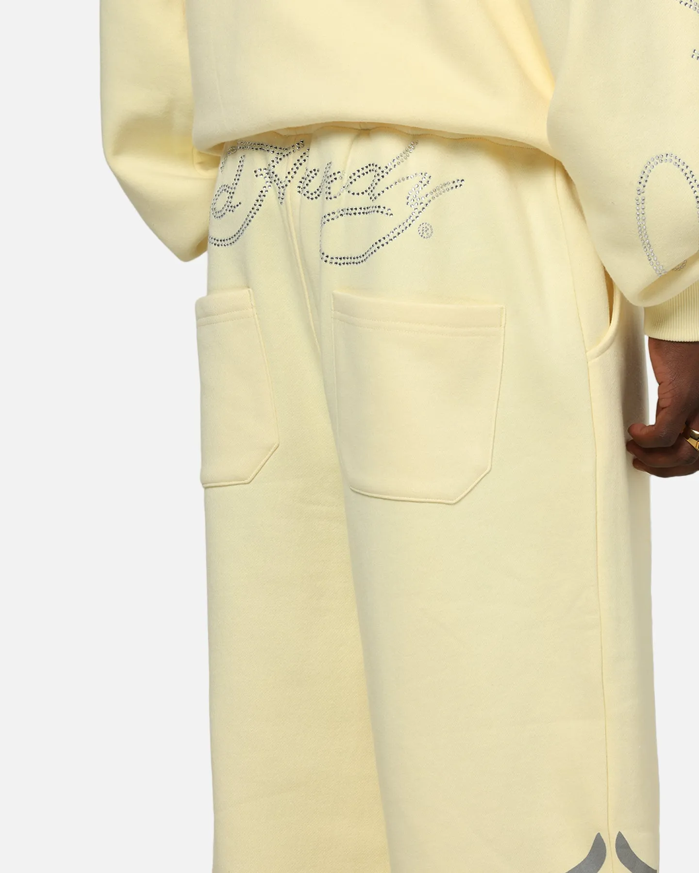 Ed Hardy Trinity Sweatpants Butter Yellow sold by Culture Kings product image thumbnail 4