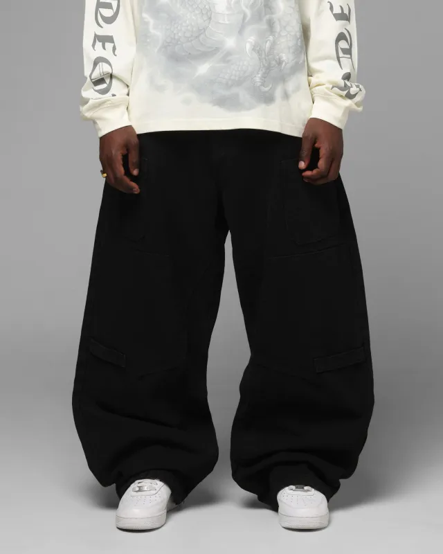 Loiter Utility Work Pants Black made by Culture Kings