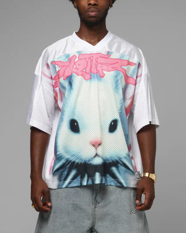 Loiter Airbrush Jersey Pink/White sold by Culture Kings