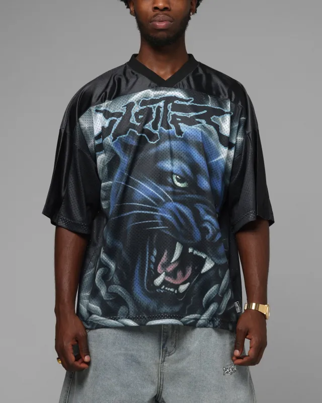 Loiter Airbrush Jersey Black sold by Culture Kings