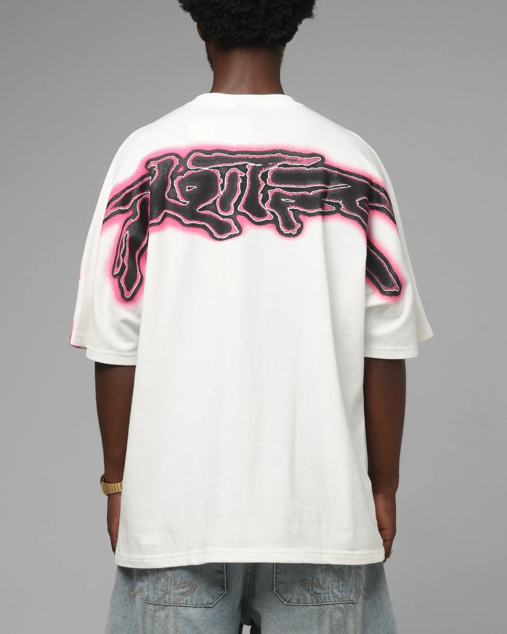 Loiter Airbrush Boxy T-Shirt White sold by Culture Kings product image thumbnail 2