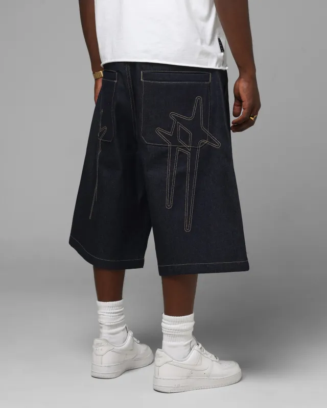 Loiter Star Born Jorts Raw Indigo made by Culture Kings