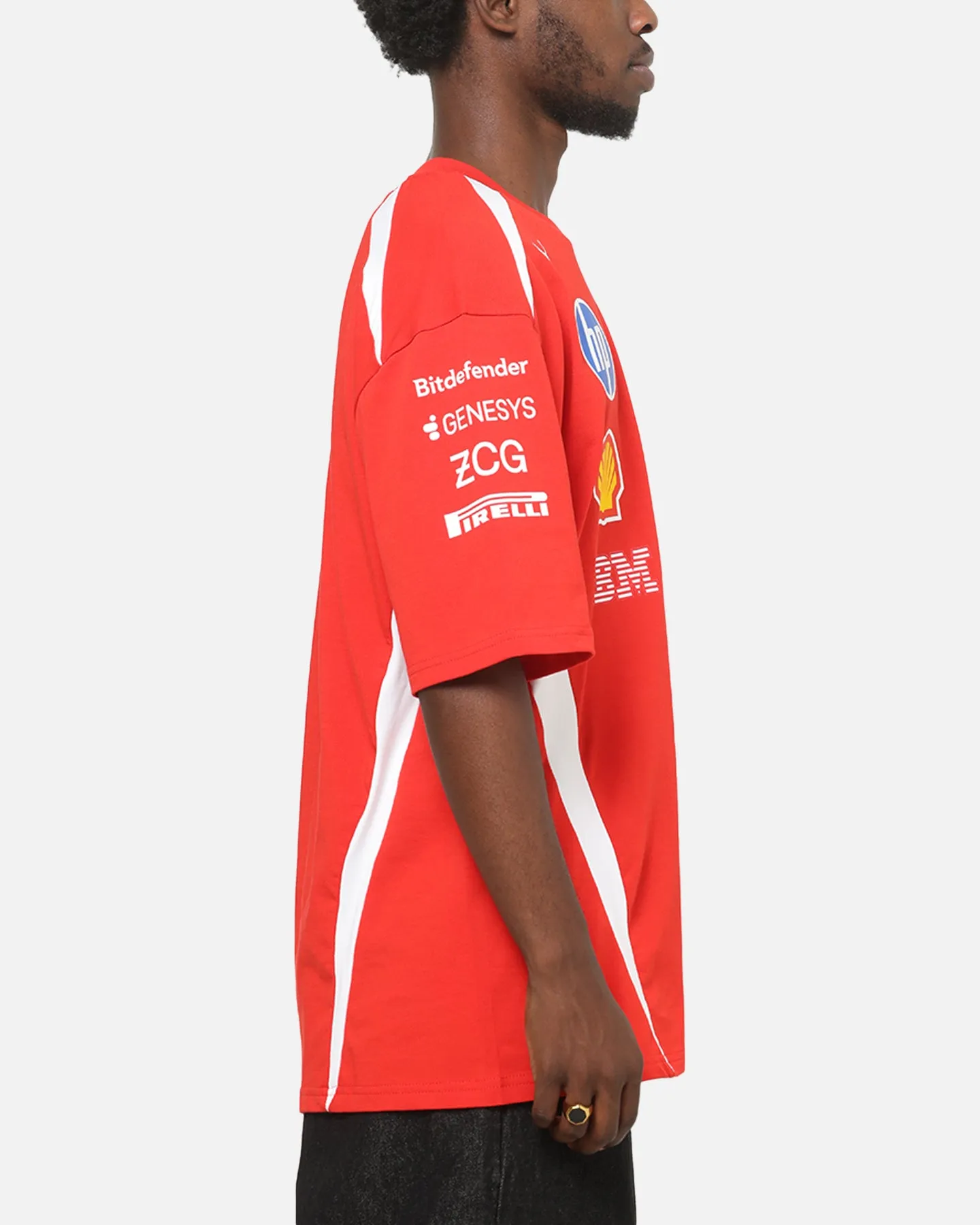 Puma X Scuderia Ferrari Replica Drivers T-Shirt Red sold by Culture Kings product image thumbnail 5