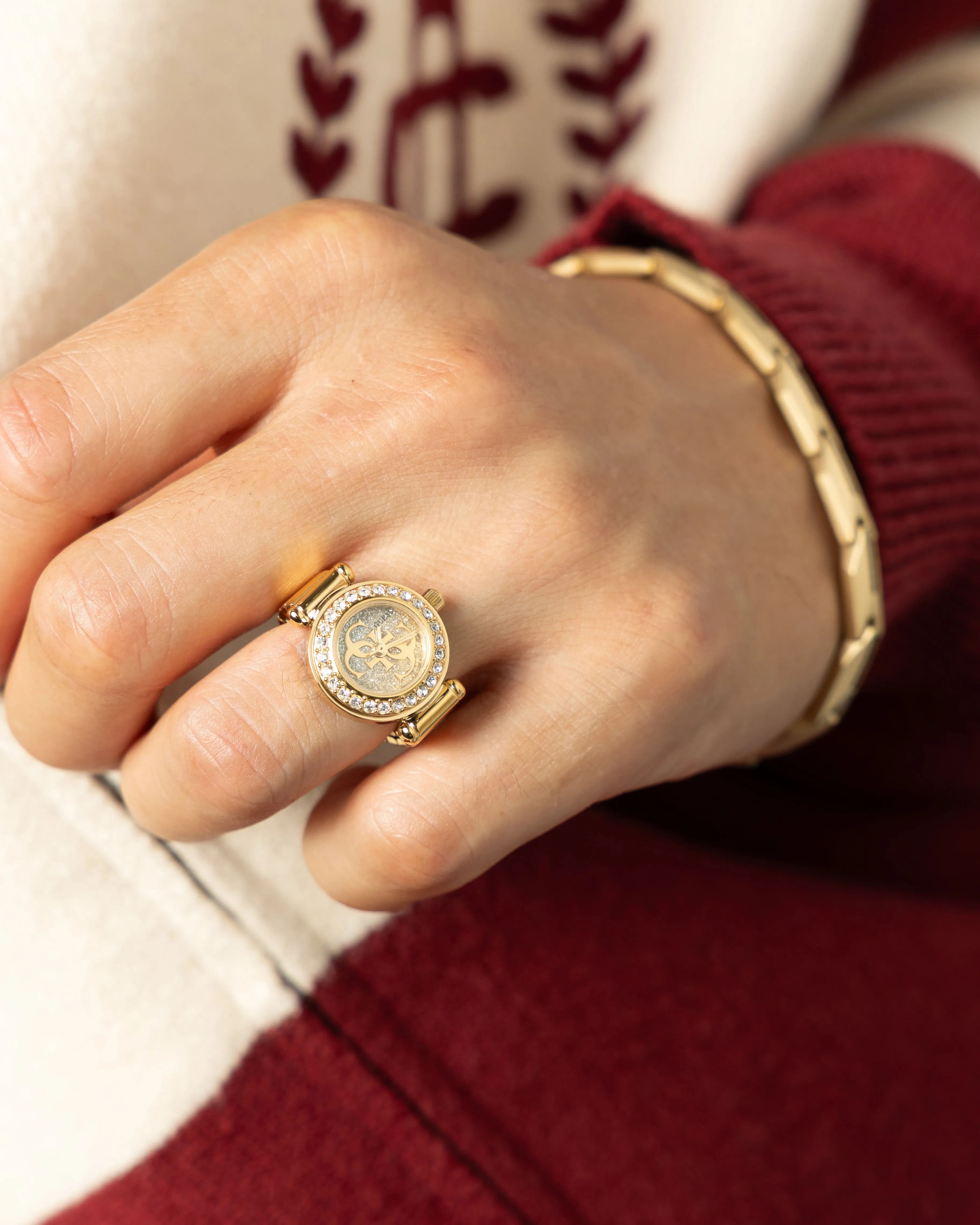 Guess Mainline Anna Ring Watch Gold sold by Culture Kings product image thumbnail 2