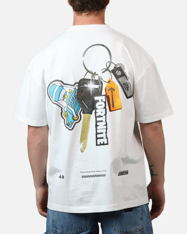 73Studio X Fortnite Thank U Bus Driver T-Shirt White made by Culture Kings