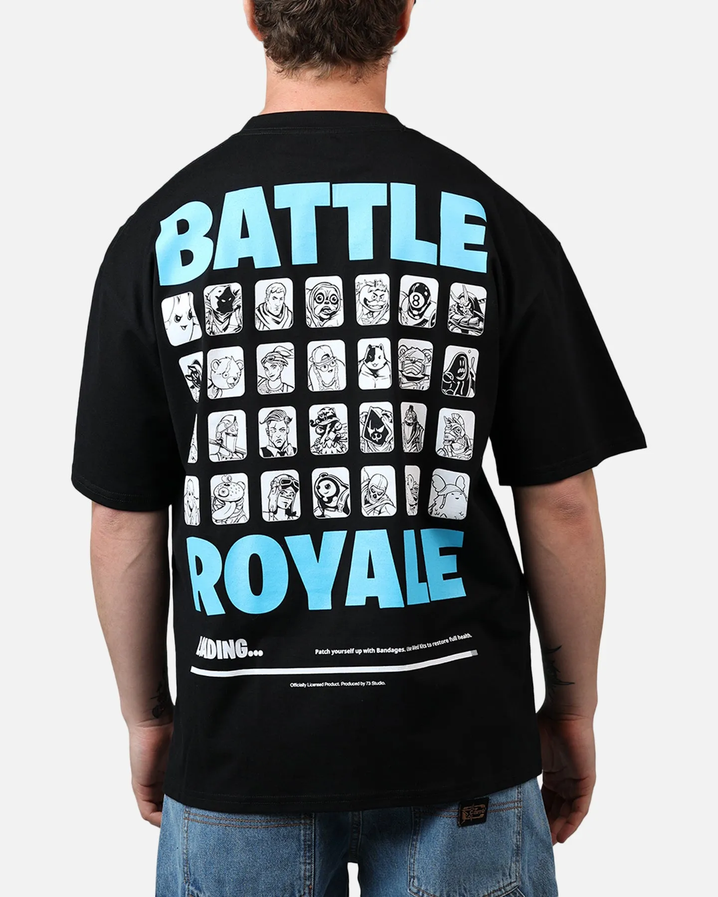 73Studio X Fortnite Battle Royale T-Shirt Black sold by Culture Kings