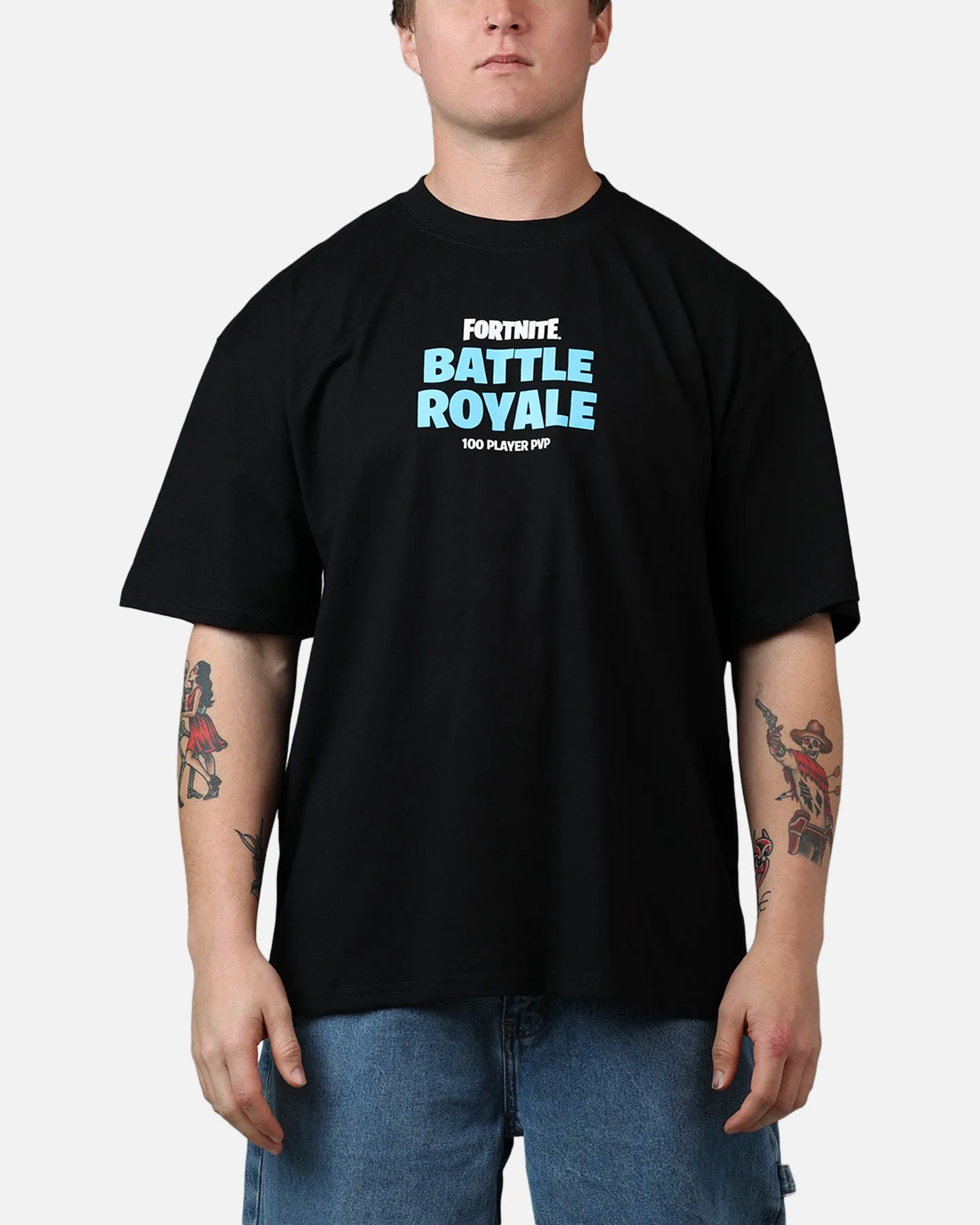 73Studio X Fortnite Battle Royale T-Shirt Black sold by Culture Kings product image thumbnail 2