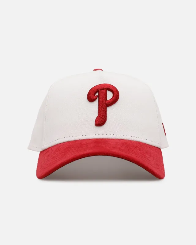 New Era Philadelphia Phillies 'Cardinal Suede' 9FORTY A-Frame Snapback Cardinal made by New Era