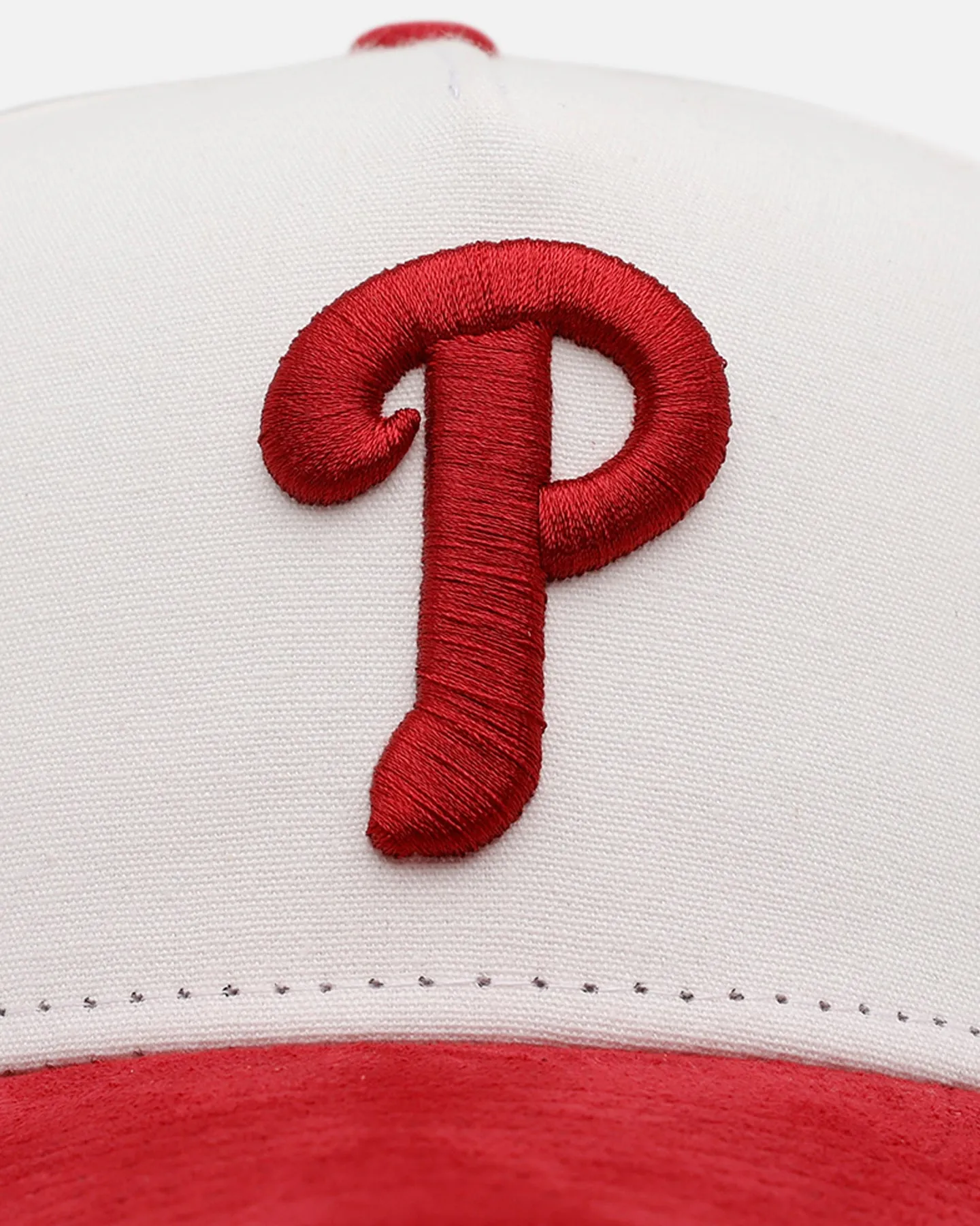 New Era Philadelphia Phillies 'Cardinal Suede' 9FORTY A-Frame Snapback Cardinal sold by Culture Kings product image thumbnail 5