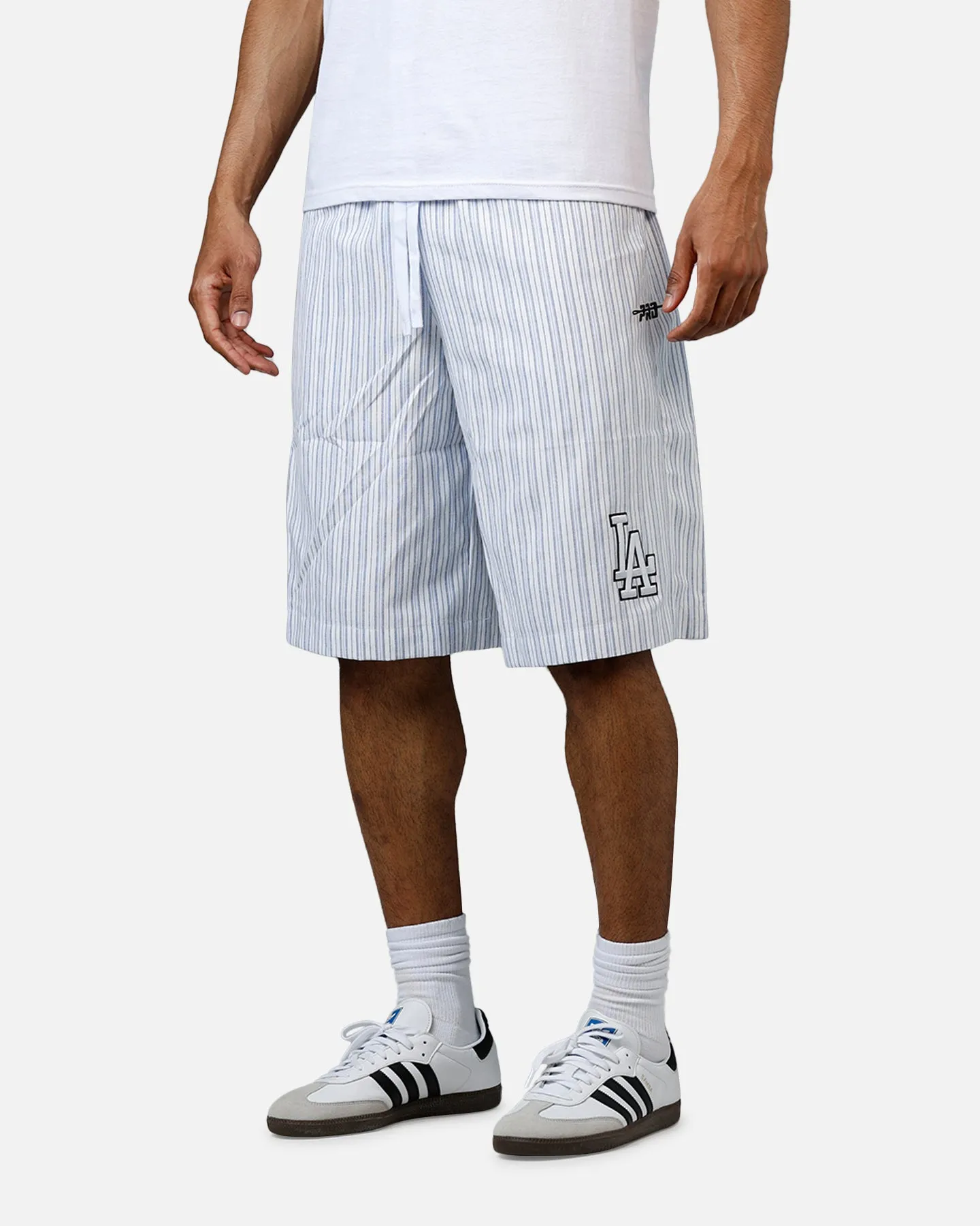 Pro Standard Los Angeles Dodgers Sunday Shorts Light Blue sold by Culture Kings