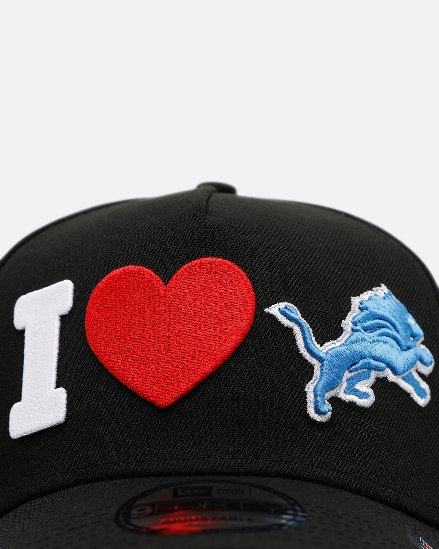 New Era Detroit Lions 'Love' 9FORTY A-Frame Snapback Black sold by Culture Kings product image thumbnail 5