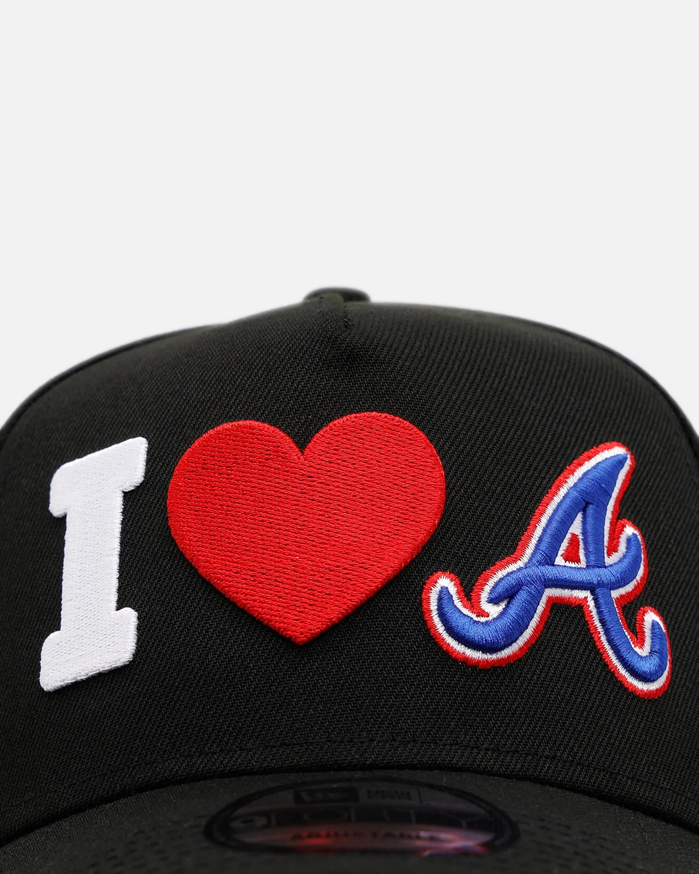 New Era Atlanta Braves 'Love' 9FORTY A-Frame Snapback Black sold by Culture Kings product image thumbnail 5