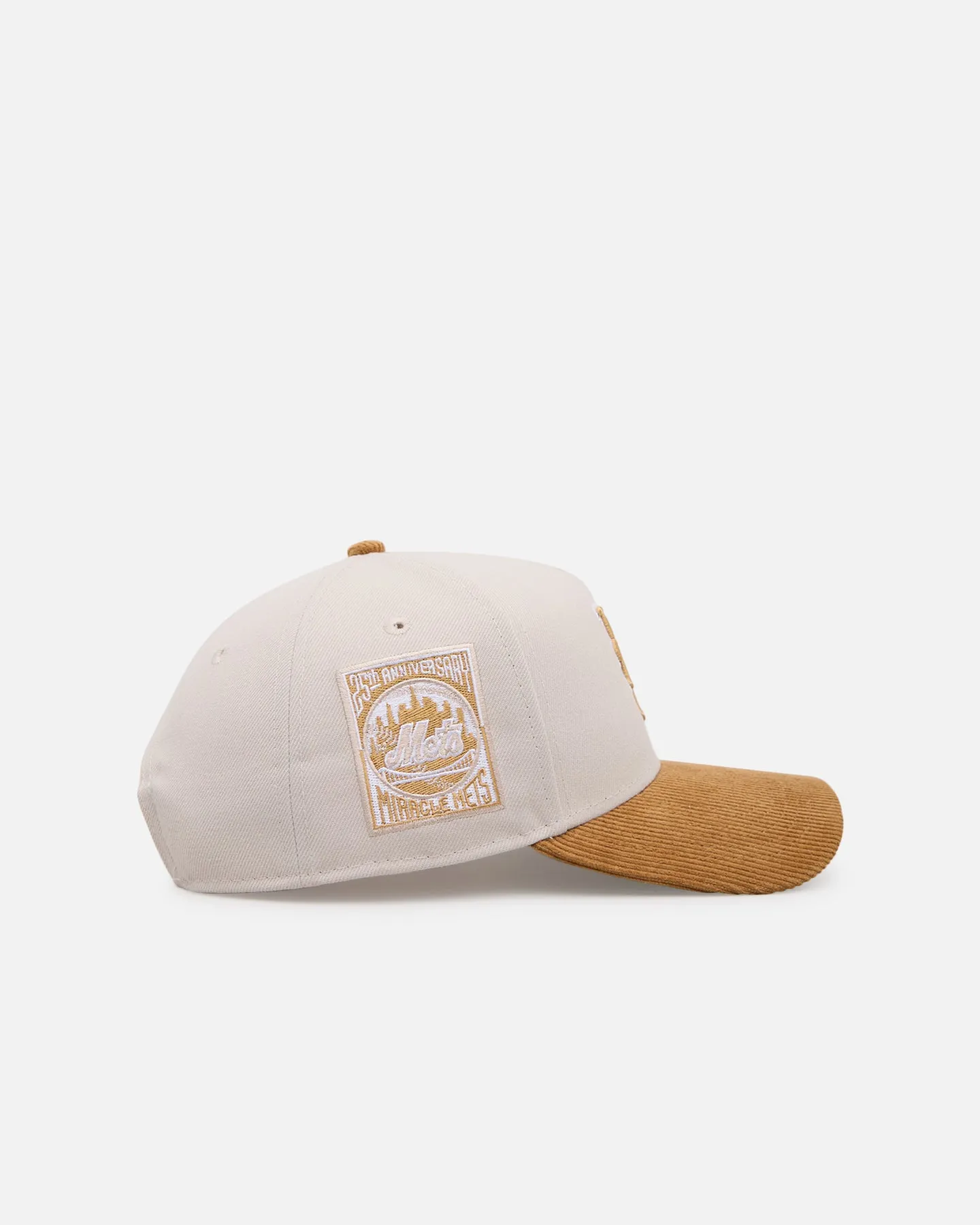 New Era New York Mets 'Honey Pot' 9FORTY A-Frame Snapback Stone/Wheat sold by Culture Kings product image thumbnail 3
