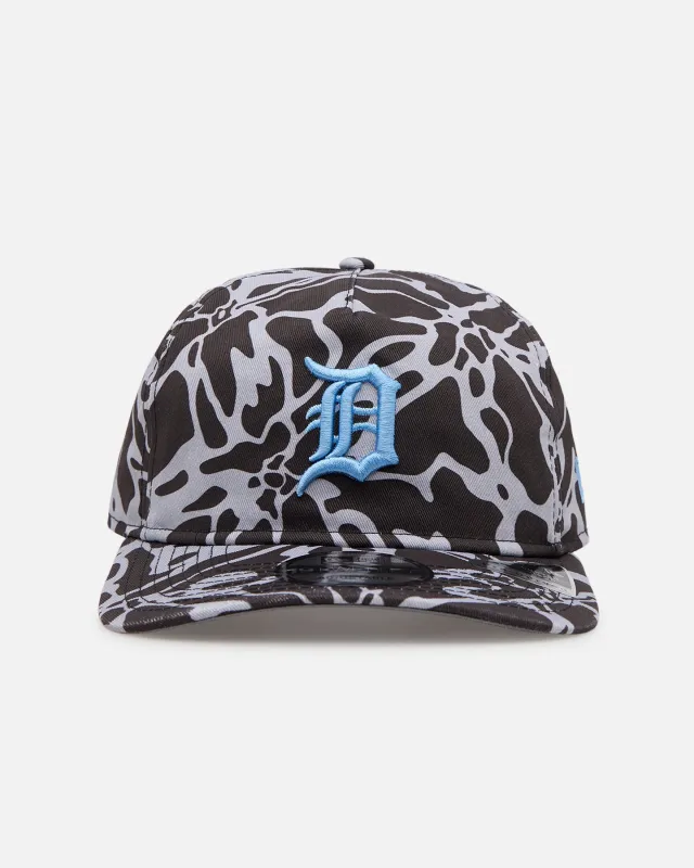New Era Detroit Tigers 'Brushed Cotton' 19TWENTY Strapback Black/Light Blue sold by Culture Kings