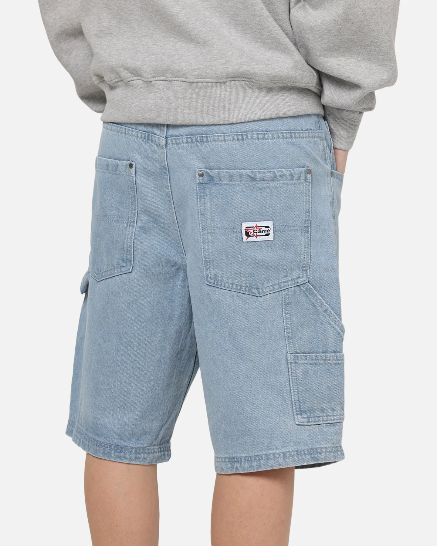 Carre Carpenter Jorts Light Blue Wash sold by Culture Kings product image thumbnail 3
