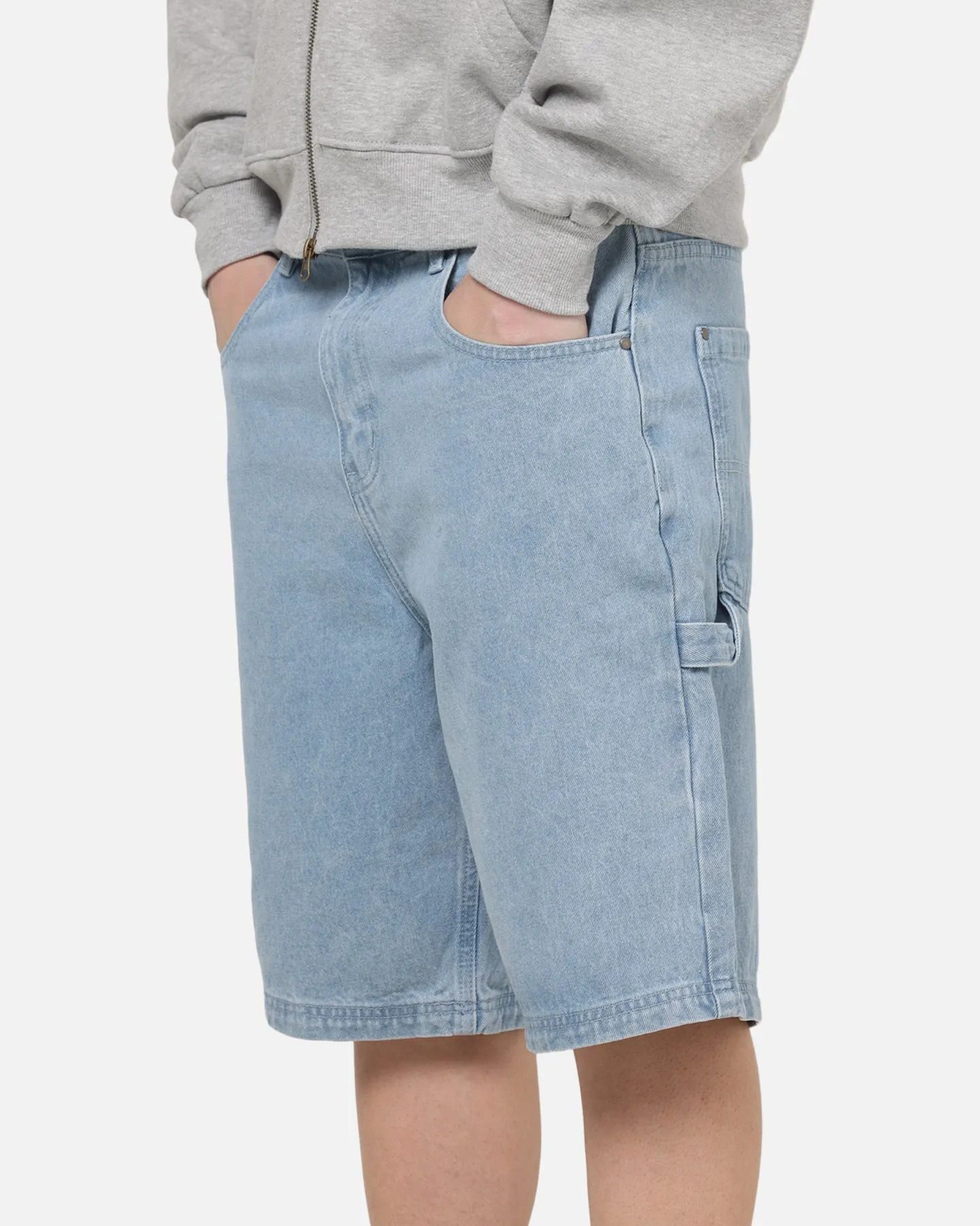 Carre Carpenter Jorts Light Blue Wash sold by Culture Kings product image thumbnail 4
