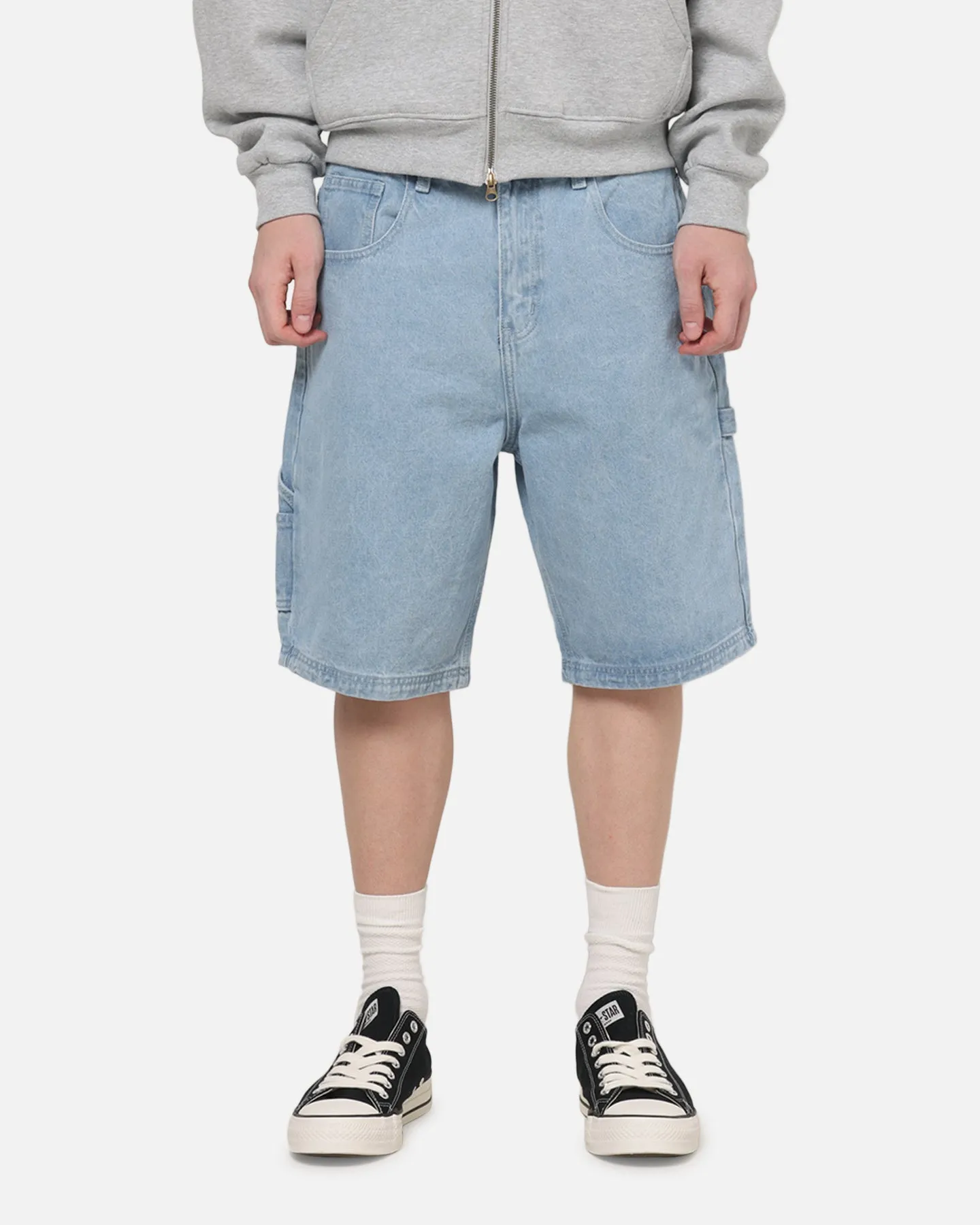 Carre Carpenter Jorts Light Blue Wash sold by Culture Kings product image thumbnail 5