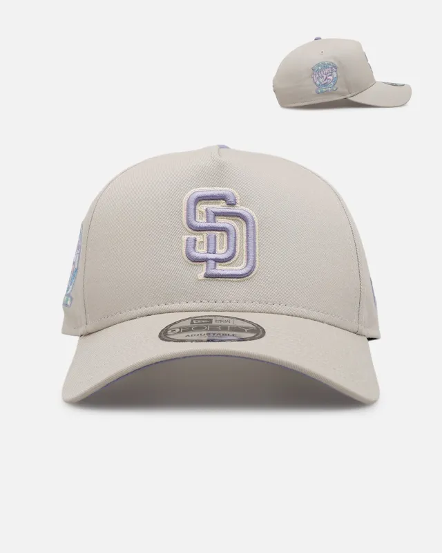 New Era San Diego Padres 'Pastel 2.0' 9FORTY A-Frame Snapback Stone made by New Era