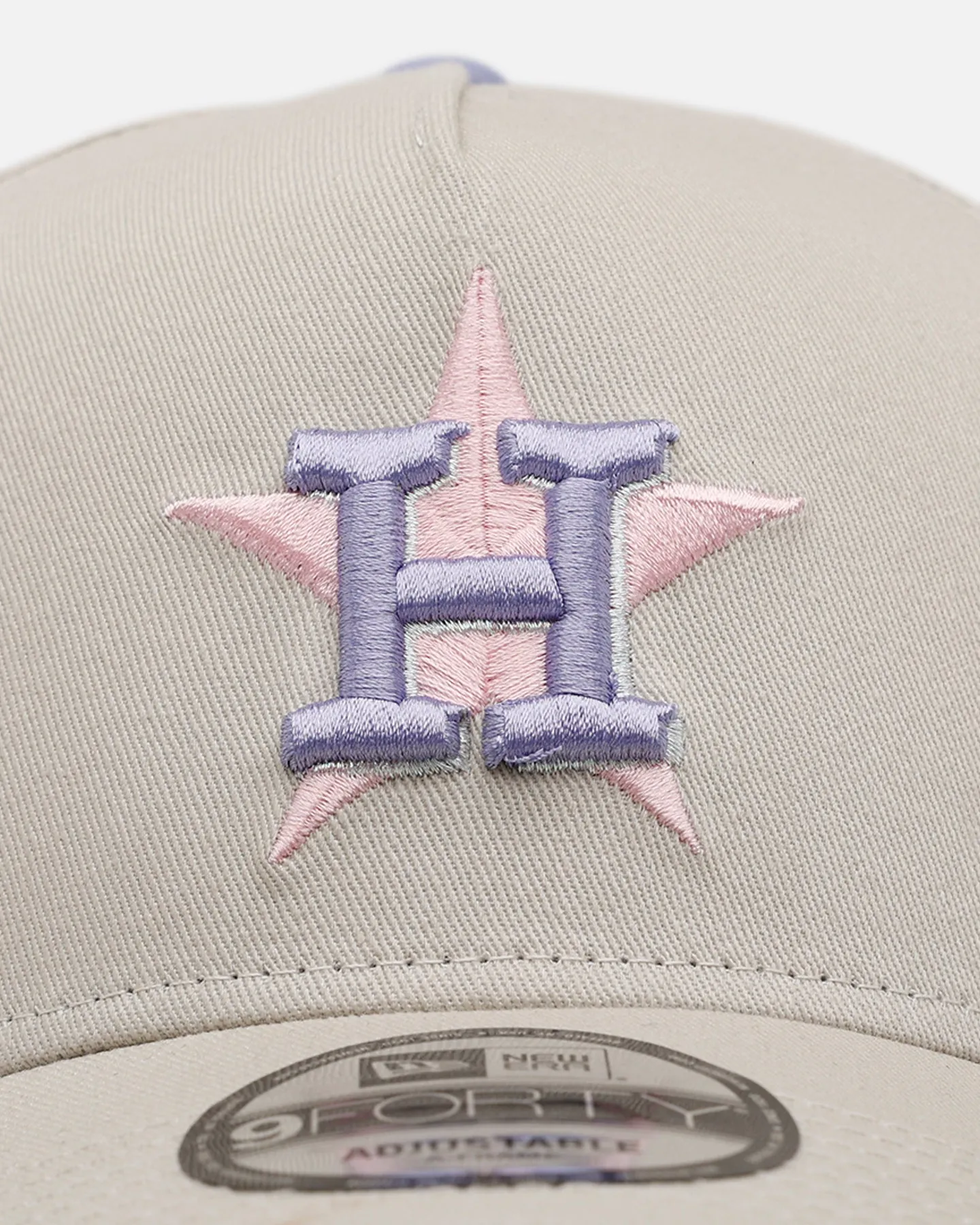 New Era Houston Astros 'Pastel 2.0' 9FORTY A-Frame Snapback Stone sold by Culture Kings product image thumbnail 5