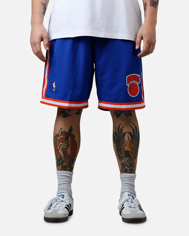 Mitchell & Ness New York Knicks 91-92' Swingman Shorts Blue made by Mitchell & Ness