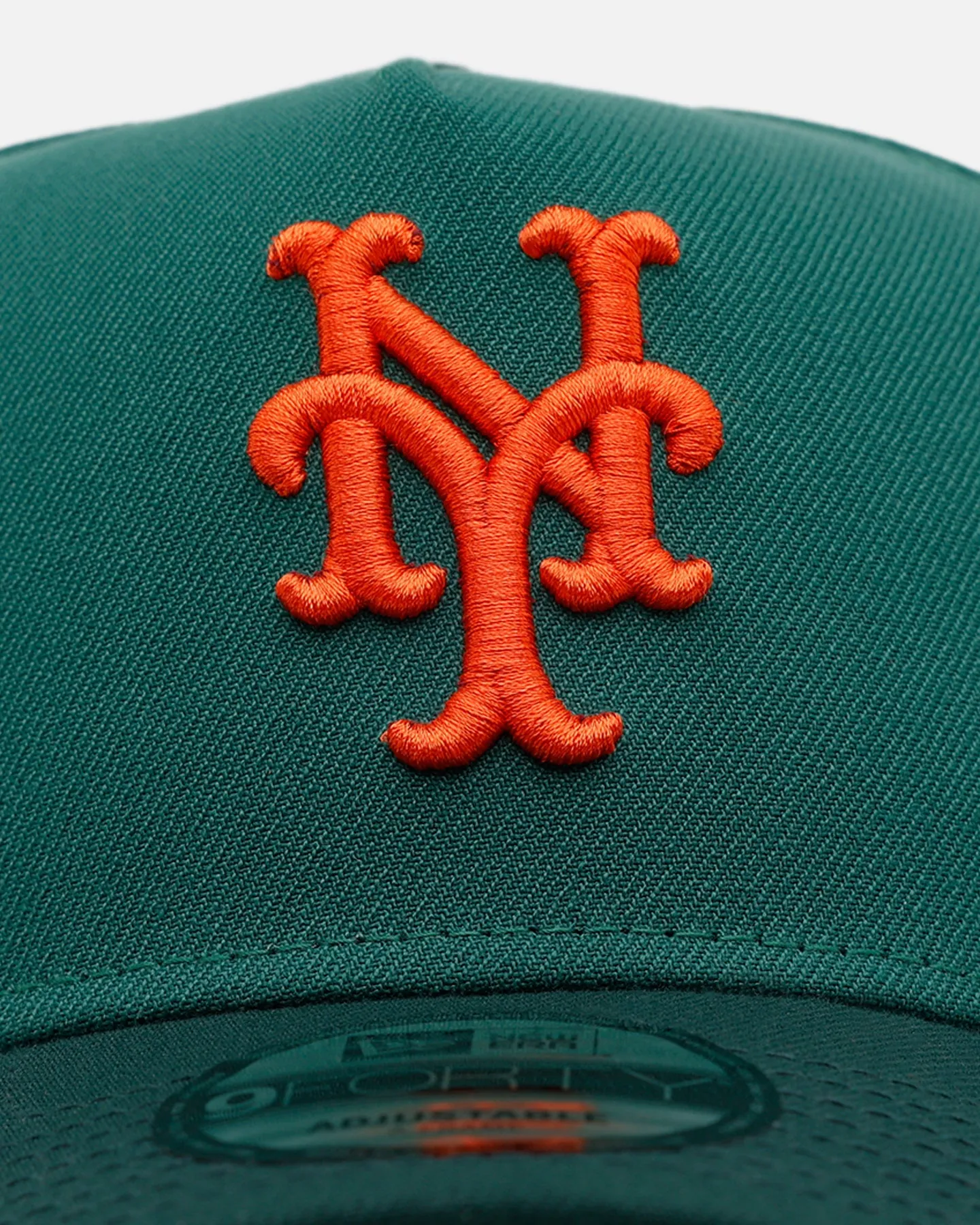 New Era New York Mets 'Citrus 2.0' 9FORTY A-Frame Snapback Dark Green/Orange sold by Culture Kings product image thumbnail 5