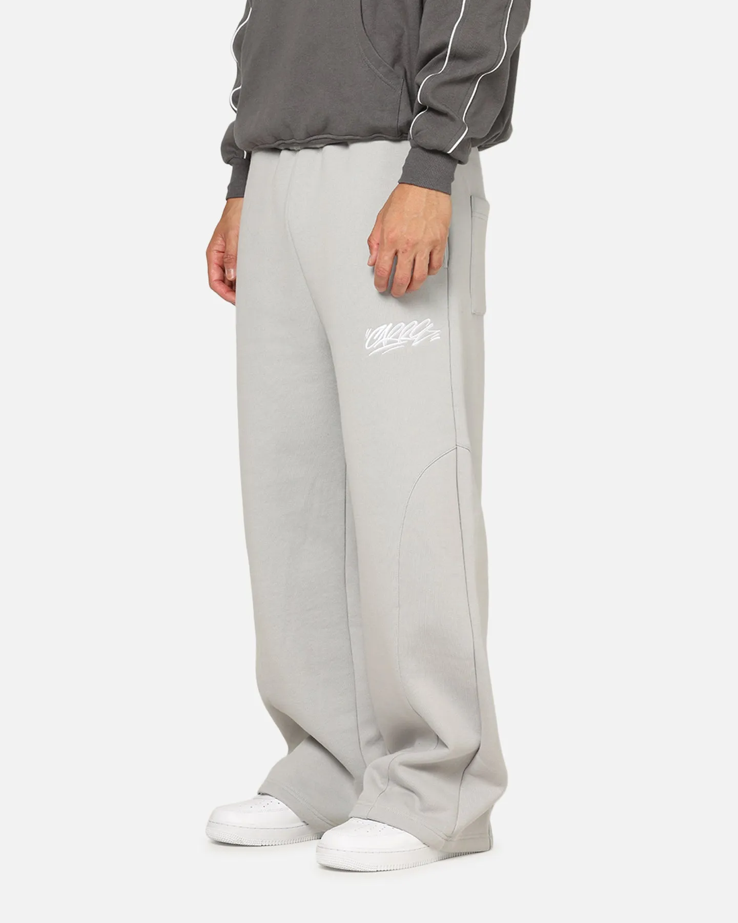 Carre Off Grid Panelled Trackpants Light Grey sold by Culture Kings product image thumbnail 5