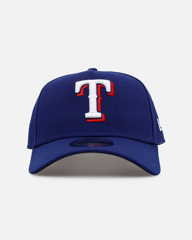 New Era Texas Rangers 'On Field' 9FORTY A-Frame Snapback Official Team Color made by New Era