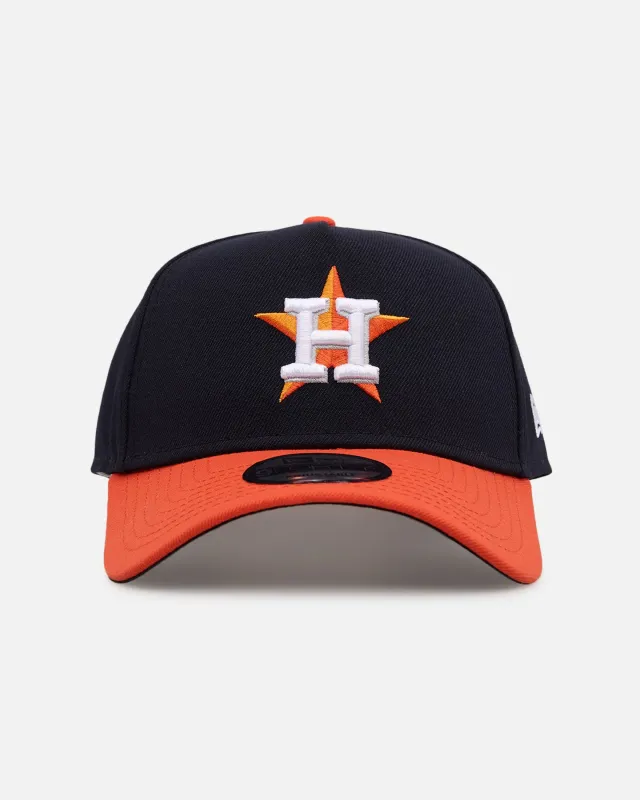 New Era Houston Astros 'On Field' 9FORTY A-Frame Snapback Official Team Color made by New Era