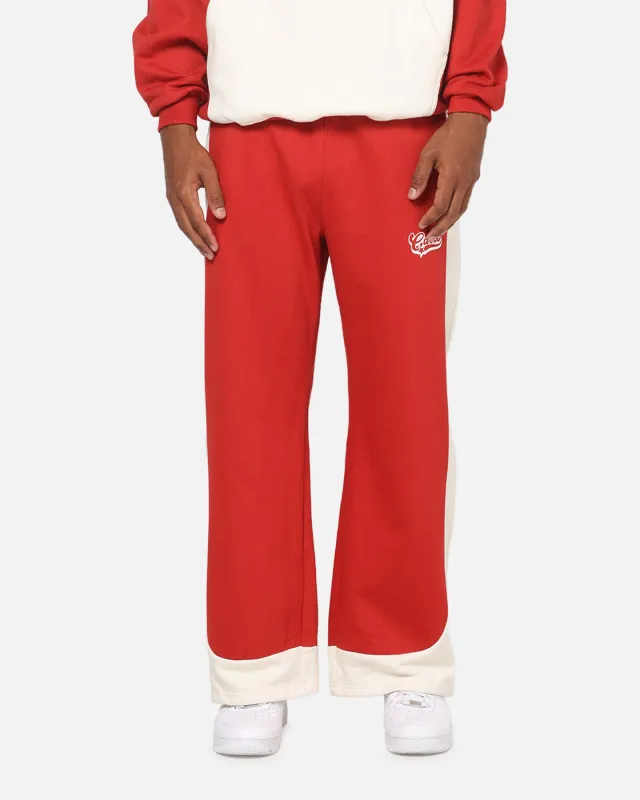 Carre Sport C Trackpants Red/Off White made by Culture Kings