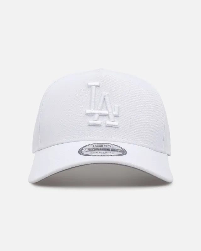 New Era Los Angeles Dodgers 'Easy White' 9FORTY A-Frame Snapback White/White made by New Era