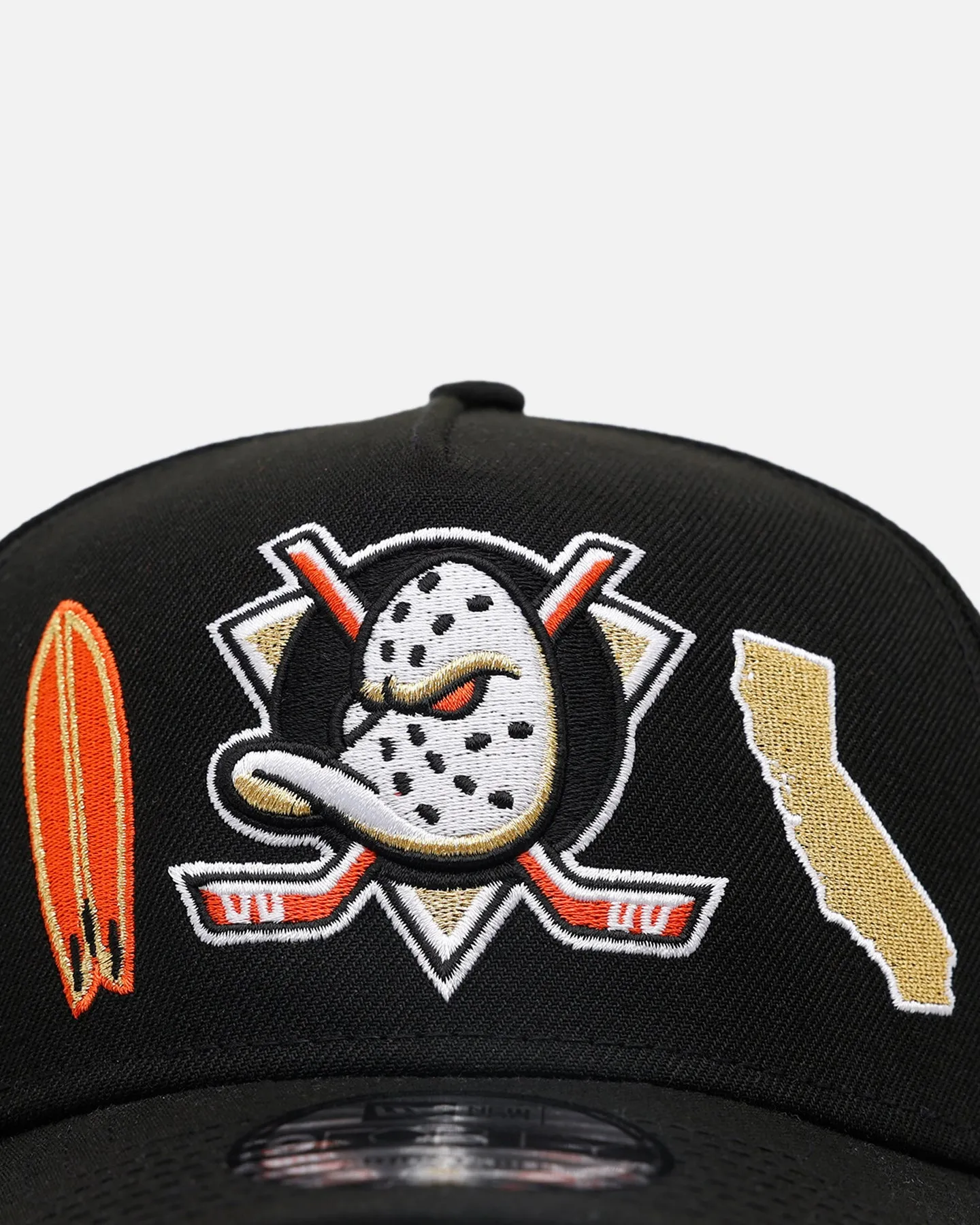 New Era Anaheim Ducks 'City Icons' 9FORTY A-Frame Snapback Black sold by Culture Kings product image thumbnail 5
